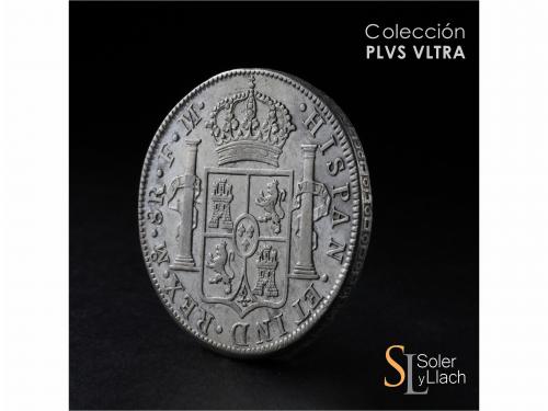 CARLOS III. 8 Reales. 1775. MÉXICO. F.M. 26,81 grs. Pequeñas