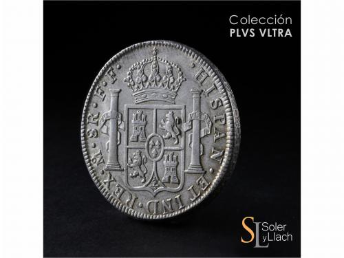 CARLOS III. 8 Reales. 1783. MÉXICO. F.F. 26,98 grs. Restos d