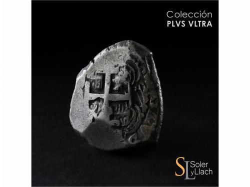 CARLOS III. 8 Reales. 1761. POTOSÍ. V.-Y. 26,81 grs. MBC-. /