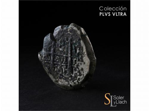 CARLOS III. 8 Reales. 1766. POTOSÍ. V.-Y. 26,75 grs. Dos fec