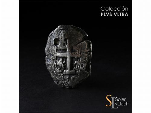 CARLOS III. 8 Reales. 1770. POTOSÍ. V.-(Y.). 25,27 grs. Dos 