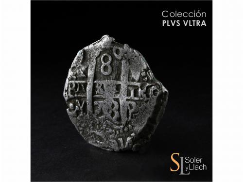 CARLOS III. 8 Reales. 1763. POTOSÍ. V.-Y. 26,78 grs. MBC. / 