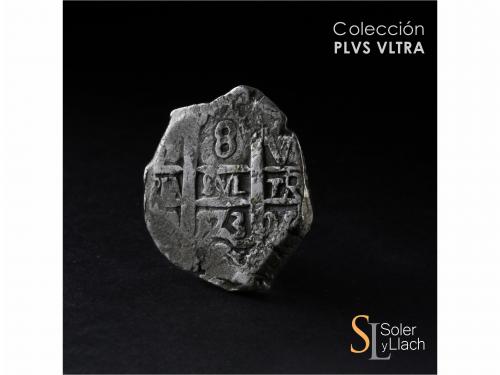 CARLOS III. 8 Reales. 1773. POTOSÍ. V.-Y. 26,96 grs. MBC-. /