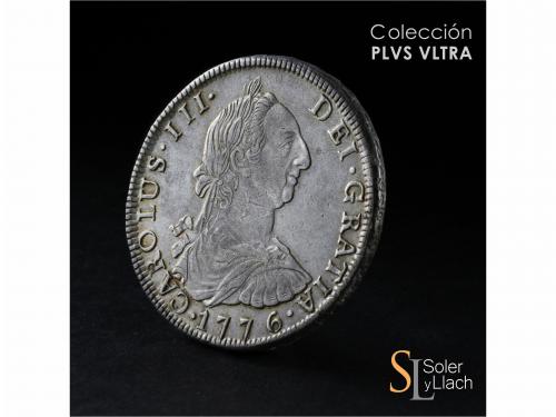 CARLOS III. 8 Reales. 1776. POTOSÍ. J.R. 26,92 grs. Ligera p