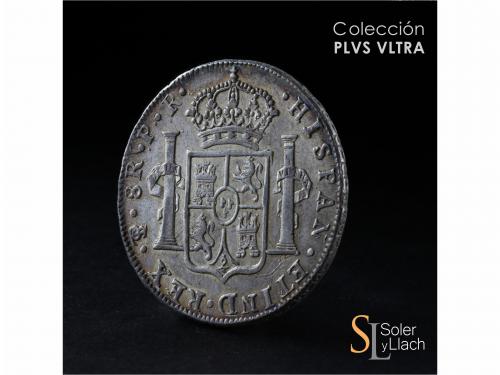 CARLOS III. 8 Reales. 1778. POTOSÍ. P.R. 26,89 grs. Pequeño 
