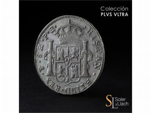 CARLOS III. 8 Reales. 1780. POTOSÍ. P.R. 27,05 grs. Acuñació