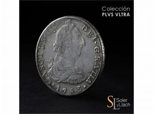 CARLOS III. 8 Reales. 1783/2. POTOSÍ. P.R. 26,84 grs. Raya e