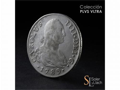 CARLOS IV. 8 Reales. 1789. MADRID. M.F. 26,74 grs. Escasa. M