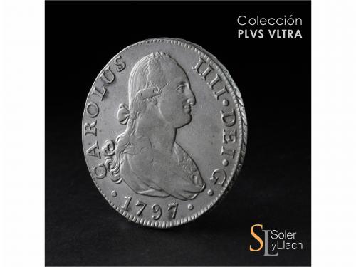 CARLOS IV. 8 Reales. 1797. MADRID. M.F. 27,14 grs. Leves con
