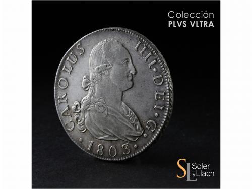 CARLOS IV. 8 Reales. 1803. MADRID. F.A./M.F. 27,32 grs. Lige