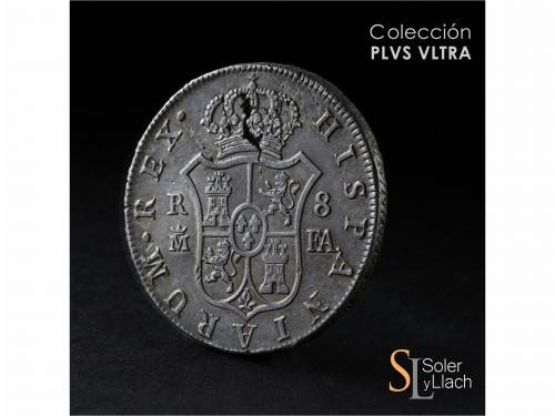 CARLOS IV. 8 Reales. 1808. MADRID. F.A. 26,58 grs. Grieta en