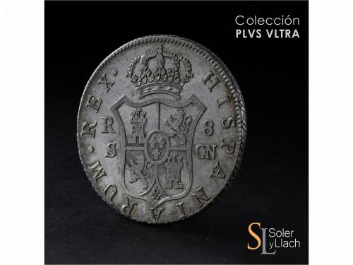 CARLOS IV. 8 Reales. 1793. SEVILLA. C.N. 26,65 grs. Manchita