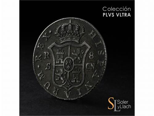 CARLOS IV. 8 Reales. 1798. SEVILLA. C.N. 26,89 grs. Pátina o