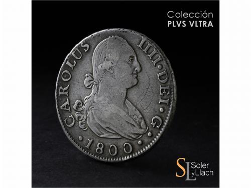 CARLOS IV. 8 Reales. 1800. SEVILLA. C.N. 26,54 grs. Rayas. L