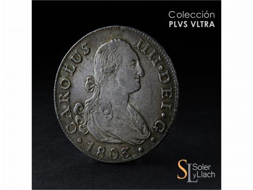 CARLOS IV. 8 Reales. 1803. SEVILLA. C.N. 26,91 grs. Ligera p
