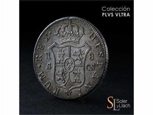 CARLOS IV. 8 Reales. 1803. SEVILLA. C.N. 26,91 grs. Ligera p