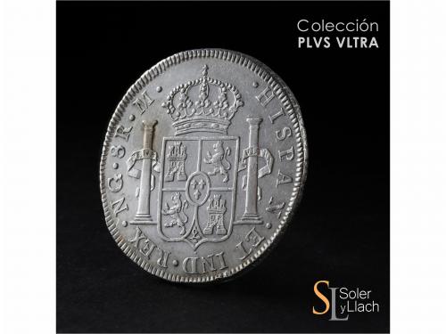 CARLOS IV. 8 Reales. 1796. GUATEMALA. M. 26,87 grs. Ligera p