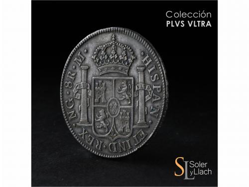 CARLOS IV. 8 Reales. 1798. GUATEMALA. M. 26,89 grs. Pátina l