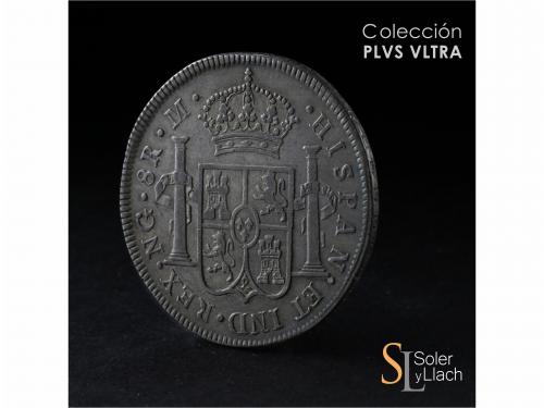 CARLOS IV. 8 Reales. 1803. GUATEMALA. M. 26,79 grs. Pátina l