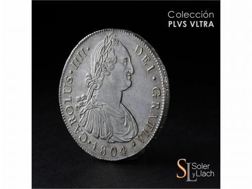 CARLOS IV. 8 Reales. 1804. GUATEMALA. M. 26,97 grs. Levísima