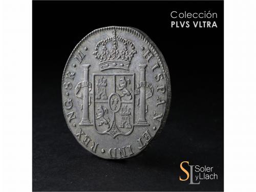 CARLOS IV. 8 Reales. 1806. GUATEMALA. M. 26,86 grs. Pátina l