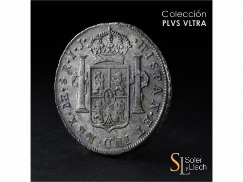 CARLOS IV. 8 Reales. 1792. LIMA. I.J. 26,92 grs. Ligera páti