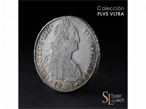 CARLOS IV. 8 Reales. 1798. LIMA. I.J. 26,98 grs. Leve pátina
