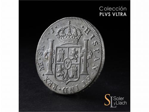 CARLOS IV. 8 Reales. 1800. LIMA. I.J. 27,22 grs. Acuñación a
