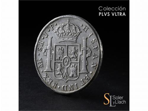 CARLOS IV. 8 Reales. 1806. LIMA. J.P. 27,15 grs. Cordoncillo