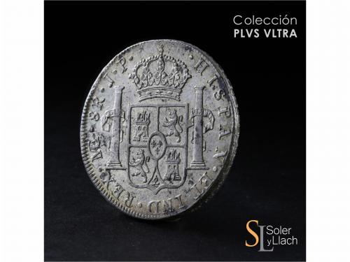 CARLOS IV. 8 Reales. 1807. LIMA. J.P. 27,39 grs. Pequeñas ma