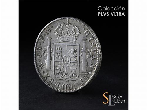 CARLOS IV. 8 Reales. 1789. MÉXICO. F.M. 26,98 grs. Busto de 