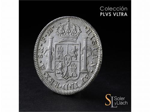 CARLOS IV. 8 Reales. 1790. MÉXICO. F.M. 26,94 grs. Busto de 