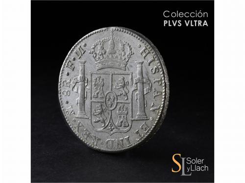 CARLOS IV. 8 Reales. 1791. MÉXICO. F.M. 26,97 grs. Cuño algo