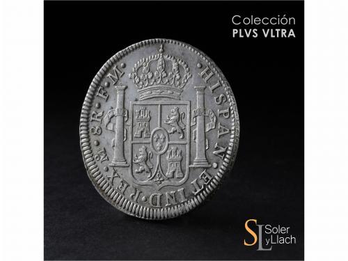 CARLOS IV. 8 Reales. 1795. MÉXICO. F.M. 26,96 grs. Levísimos