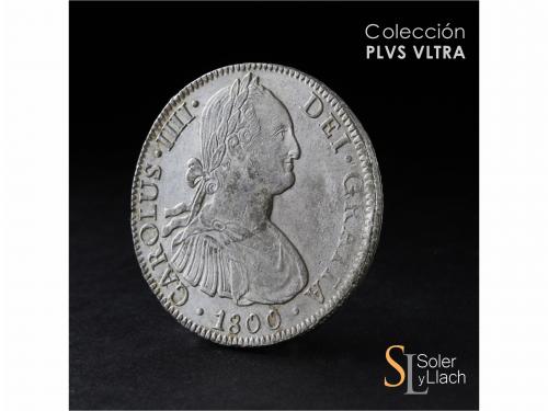 CARLOS IV. 8 Reales. 1800. MÉXICO. F.M. 26,92 grs. Acuñación