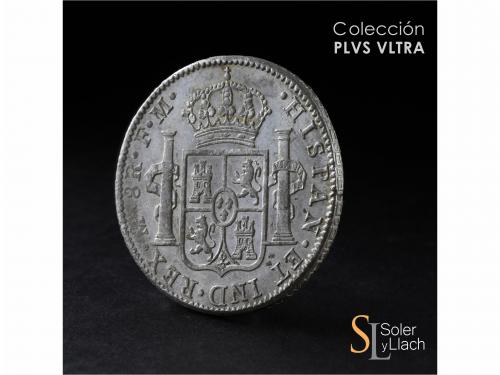 CARLOS IV. 8 Reales. 1800. MÉXICO. F.M. 26,92 grs. Acuñación
