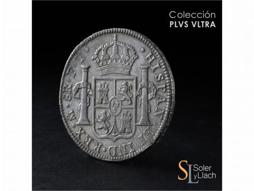 CARLOS IV. 8 Reales. 1801. MÉXICO. F.T./F.M. 26,86 grs. EBC-