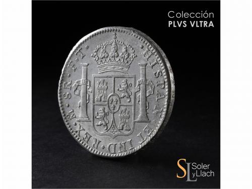 CARLOS IV. 8 Reales. 1803. MÉXICO. F.T. 26,85 grs. Leves gol