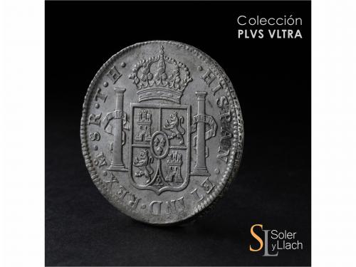 CARLOS IV. 8 Reales. 1804. MÉXICO. T.H. 26,92 grs. Pleno bri