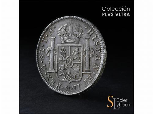 CARLOS IV. 8 Reales. 1805. MÉXICO. T.H. 27 grs. Ligera pátin