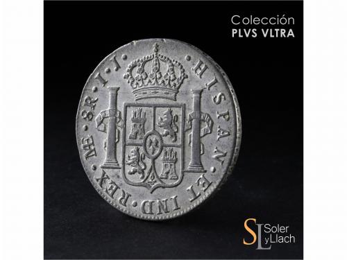 CARLOS IV. 8 Reales. 1801. LIMA. I.J. 26,59 grs. Leves golpe
