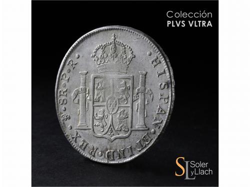 CARLOS IV. 8 Reales. 1791. POTOSÍ. P.R. 27,05 grs. Acuñación