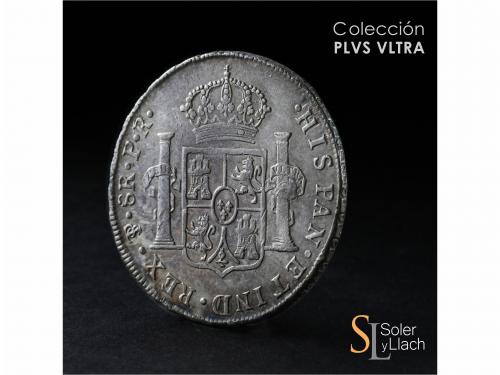 CARLOS IV. 8 Reales. 1792. POTOSÍ. P.R. 26,96 grs. Leve páti