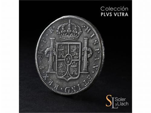 CARLOS IV. 8 Reales. 1795. POTOSÍ. P.R. 26,78 grs. Pátina os