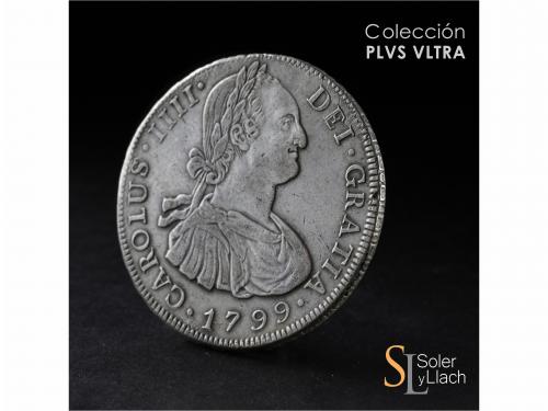 CARLOS IV. 8 Reales. 1799. POTOSÍ. P.P. 26,95 grs. MBC+. / C