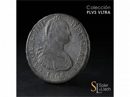 CARLOS IV. 8 Reales. 1803. POTOSÍ. P.J. 27,17 grs. Acuñación