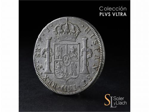 CARLOS IV. 8 Reales. 1805. POTOSÍ. P.J. 26,89 grs. Leves gol