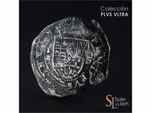 FELIPE III. 8 Reales. 1599. SEGOVIA. Castillejo. 24,38 grs. 