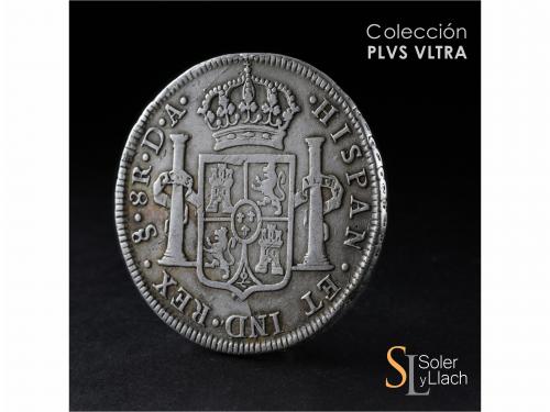 CARLOS IV. 8 Reales. 1789. SANTIAGO. D.A. 26,54 grs. Busto d