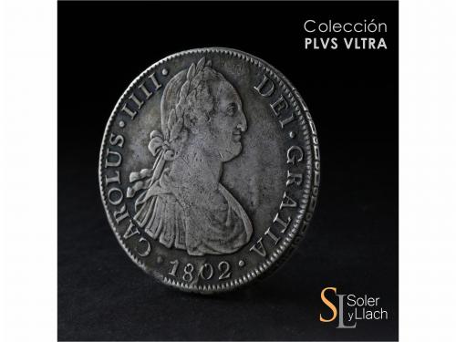 CARLOS IV. 8 Reales. 1802/1. SANTIAGO. J.J./A.J. 26,73 grs. 